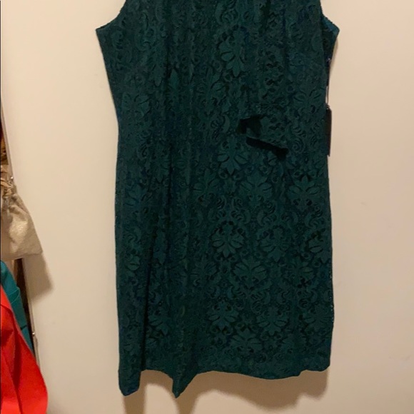 Vince Camuto Green Lace Dress - Picture 2 of 5